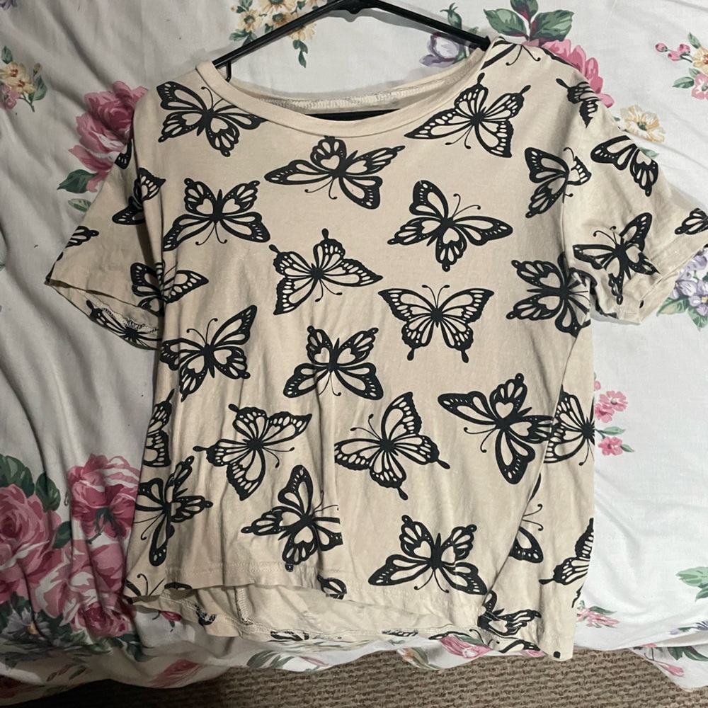 Butterfly Crop-Top